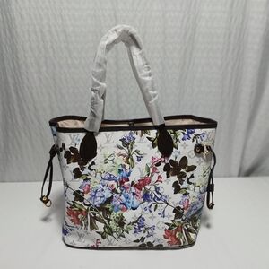 Floral Handbag "Designer Inspired" (Not Authentic)   New
